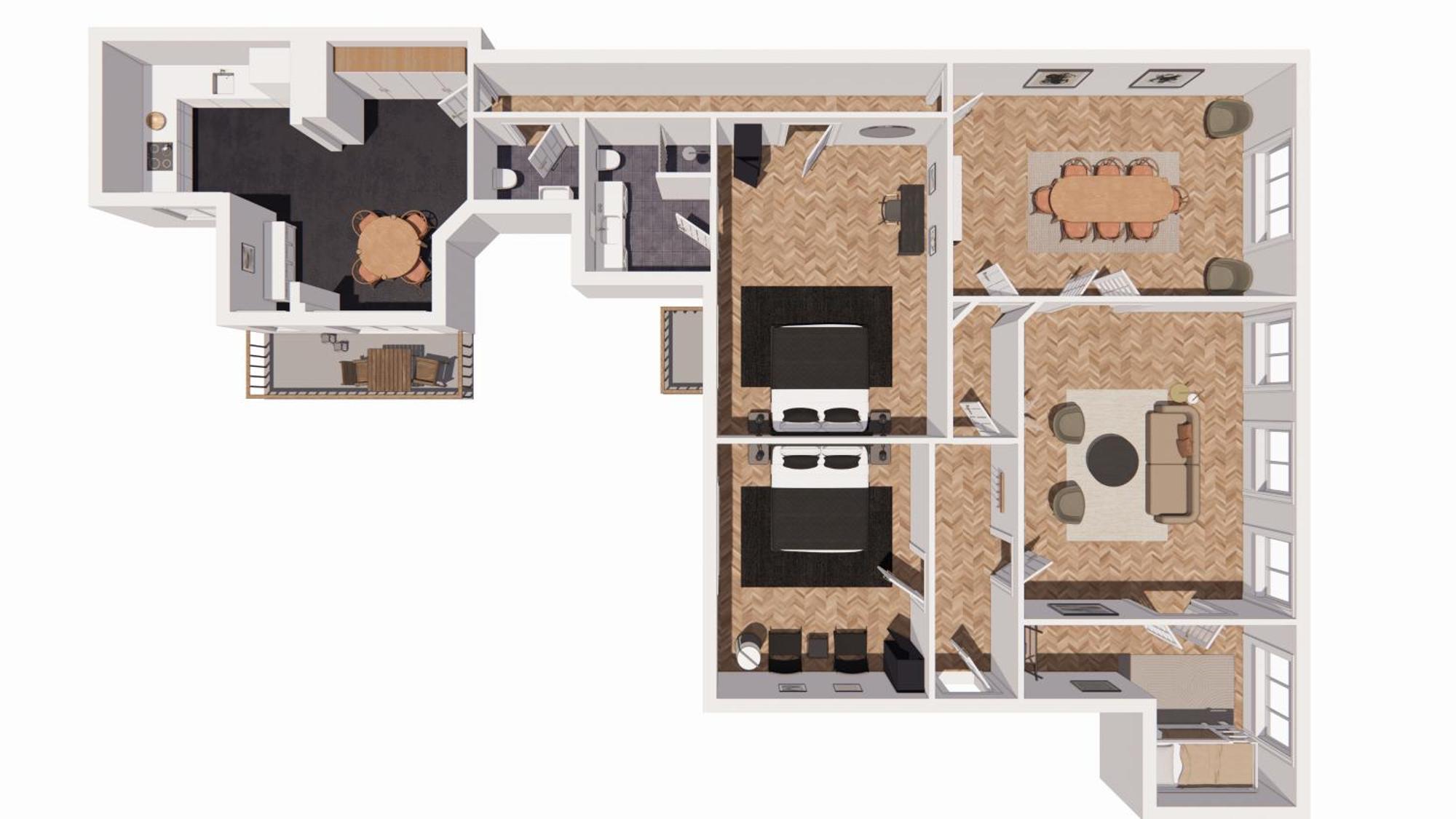 3 Bedroom Apartment In Lovely Area Copenhague Extérieur photo